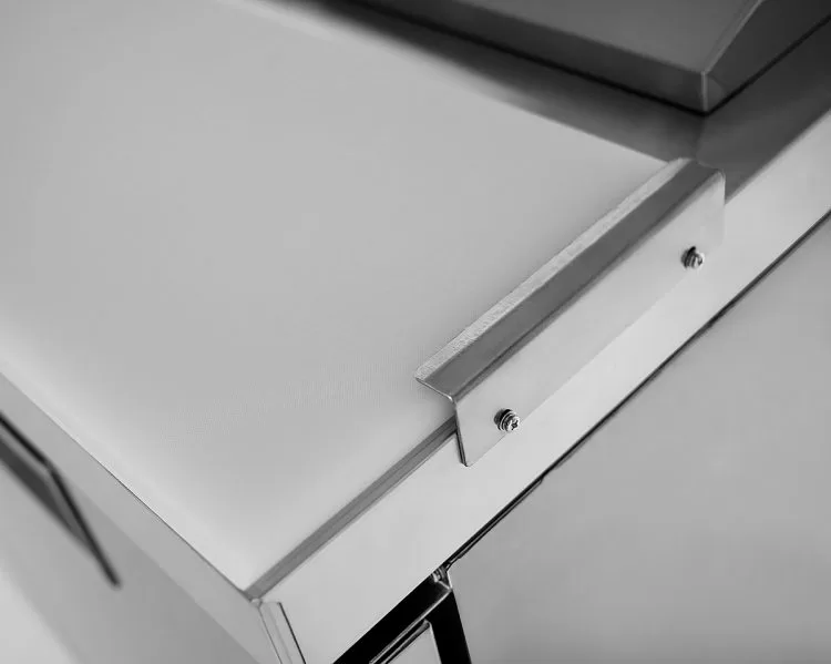 48'' Mega top Sandwich Prep. Table with 18 S/S Pans - Image 16