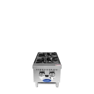 HD 12'' (2) Burner Hotplate with Total 64,000 B.T.U.