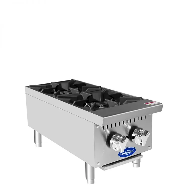 HD 12'' (2) Burner Hotplate with Total 64,000 B.T.U. - Image 4