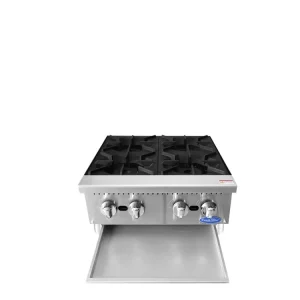 HD 24'' (4) Burner Hotplate with Total 128,000 B.T.U.