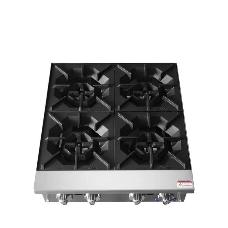 HD 24'' (4) Burner Hotplate with Total 128,000 B.T.U. - Image 5