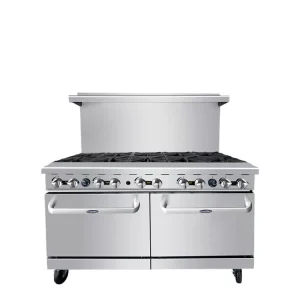 AGR-6B24RGB 60'' Range (6) 32,000 B.T.U. Burners and 24'' Raised Griddle