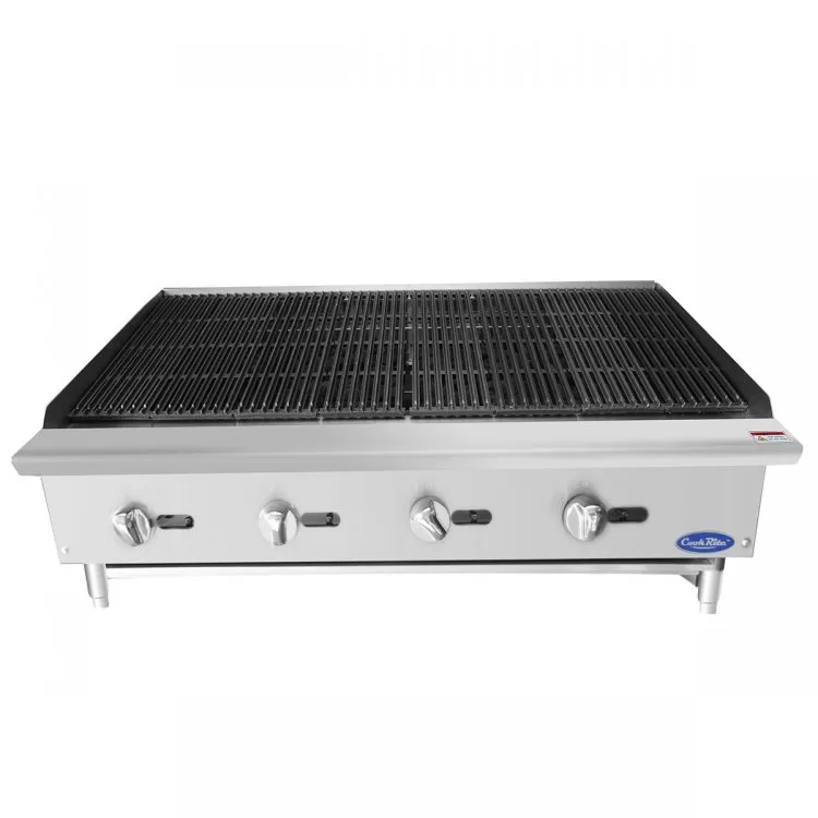 HD 48'' Char-rock Broiler with Total 140,000 B.T.U. - Image 2
