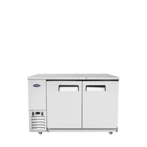59'' Glass Door Back Bar Cooler - S/S