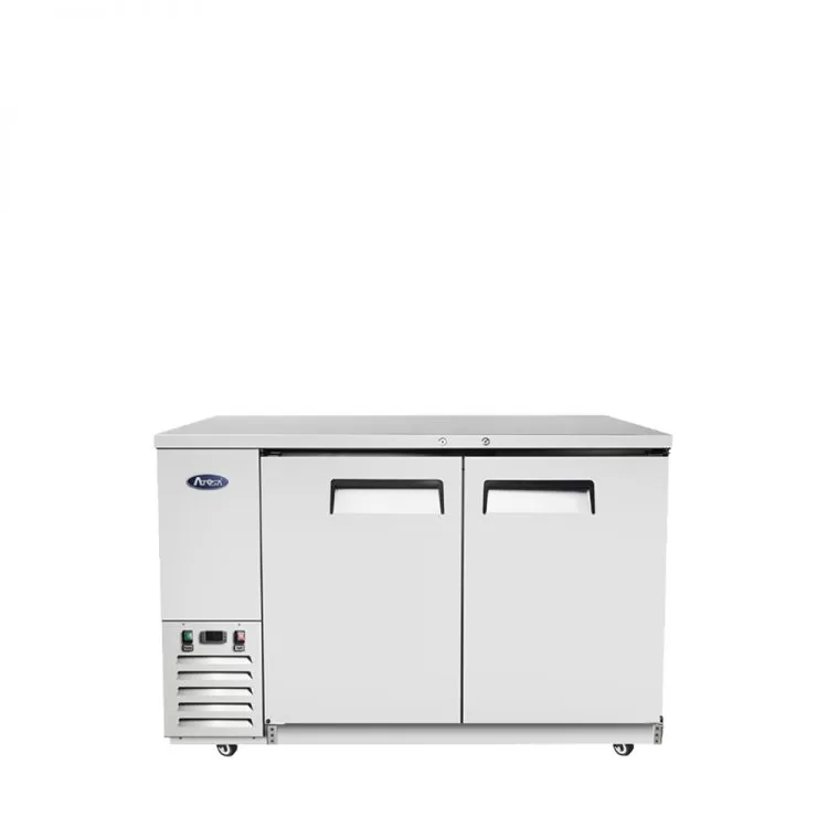 59'' Glass Door Back Bar Cooler - S/S