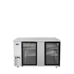 69'' Glass Door Back Bar Cooler - S/S