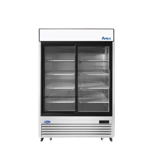 Bottom Mount (2) Sliding Glass Door S/S In/Out Refrigerator