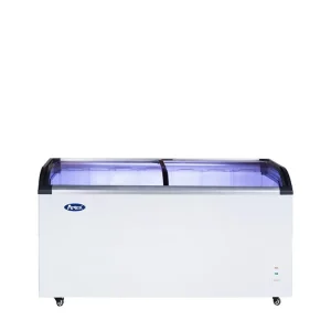 Angle Curved Top Chest Freezer (Glass Arc Lid), 12 Cu Ft