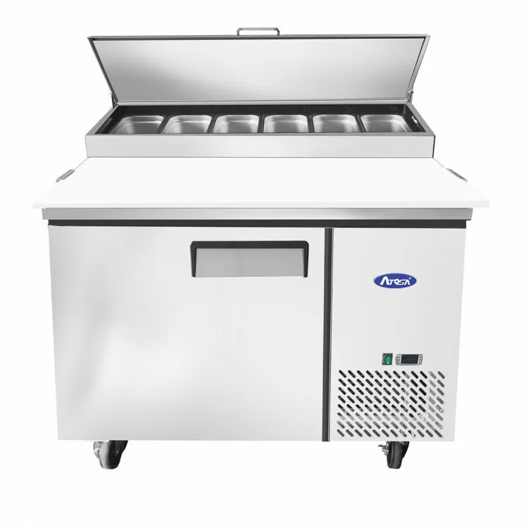 44'' Pizza Prep Table - Image 3
