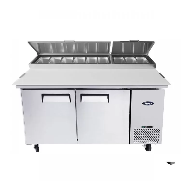 67'' Pizza Prep Table - Image 3