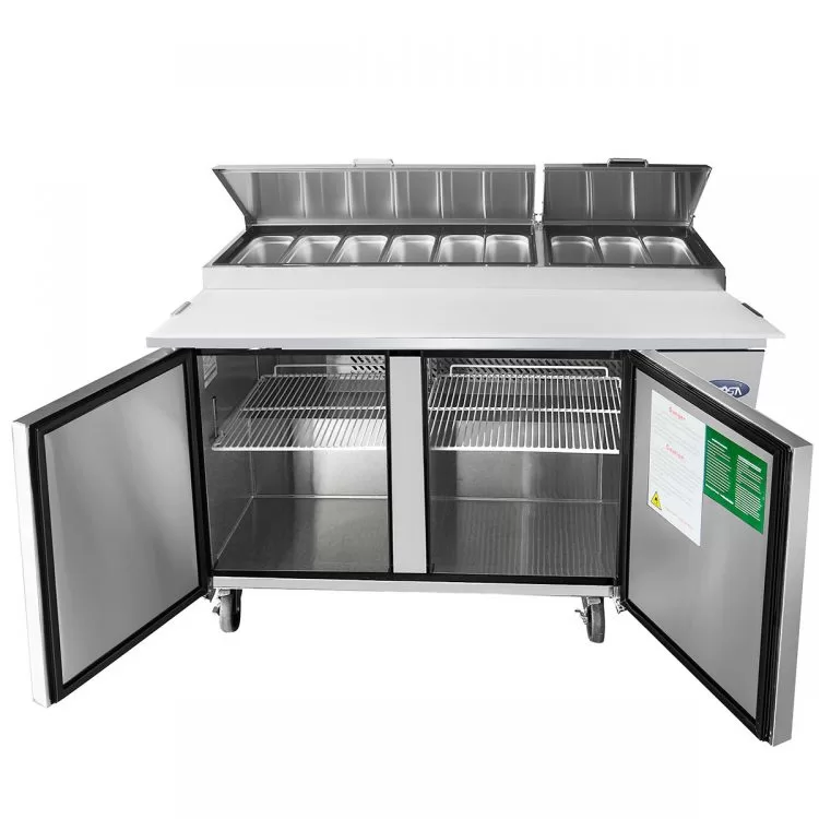 67'' Pizza Prep Table - Image 4