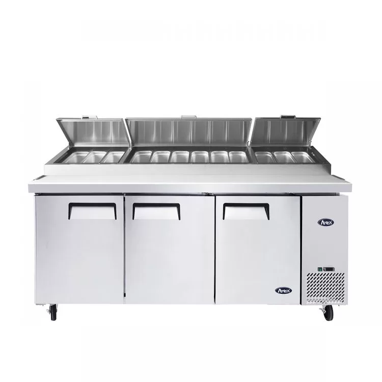 93'' Pizza Prep Table - Image 3