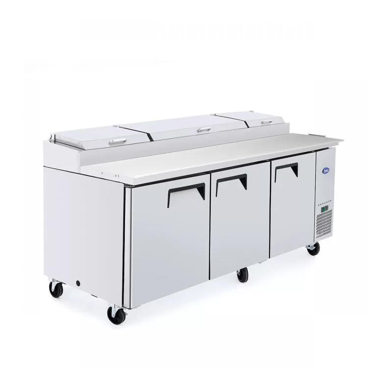 93'' Pizza Prep Table - Image 2