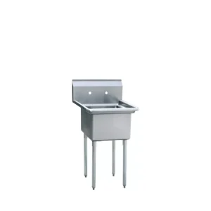 MRSA-1-N — 24″ One Compartment Sink
